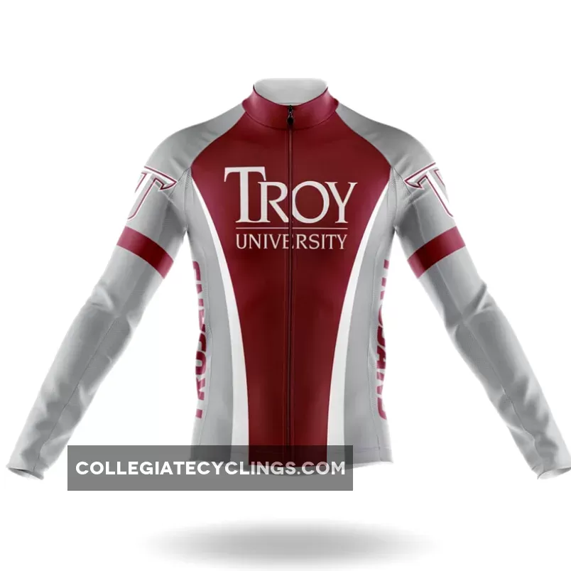 Troy University Long Sleeve Cycling Jersey