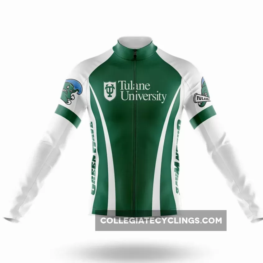 Tulane University Long Sleeve Cycling Jersey