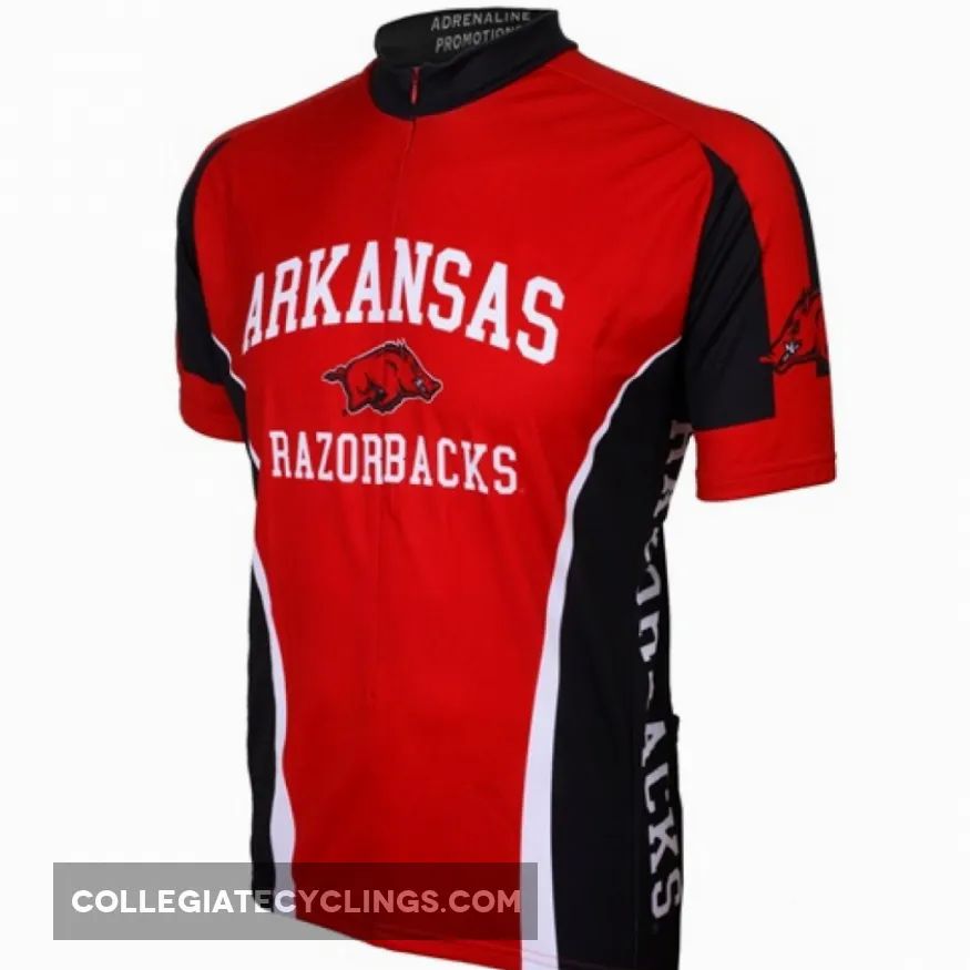 U of A UA University of Arkansas Razorbacks Cycling Jersey