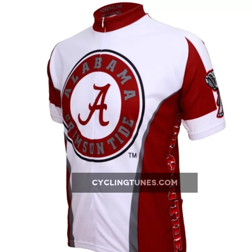 UA University of Alabama Crimson Tide Cycling Jersey