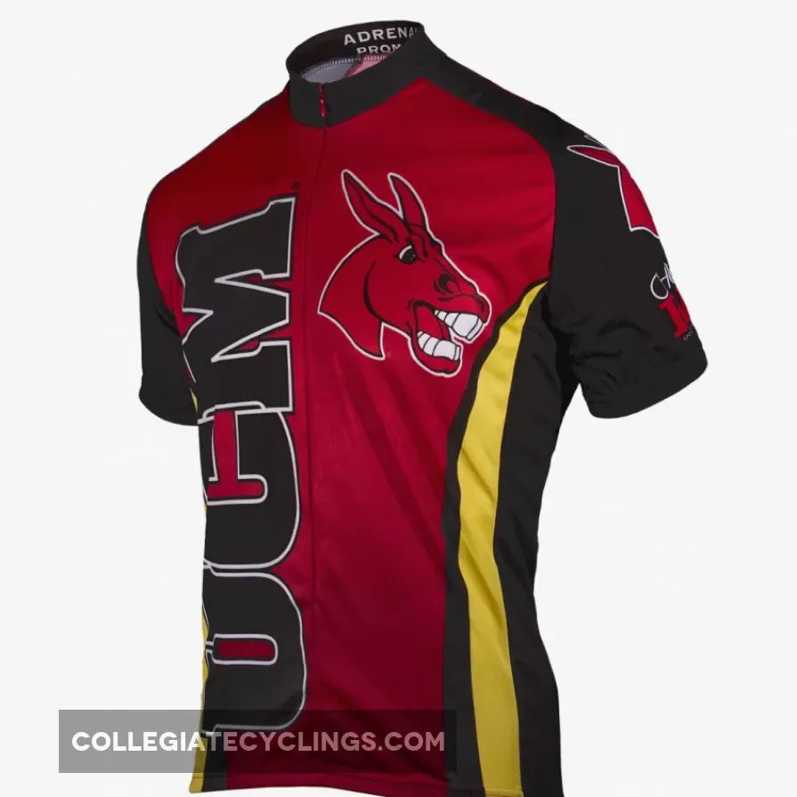 UCM University of Central Missouri Mo Mule Cycling Jersey Short Sleeve
