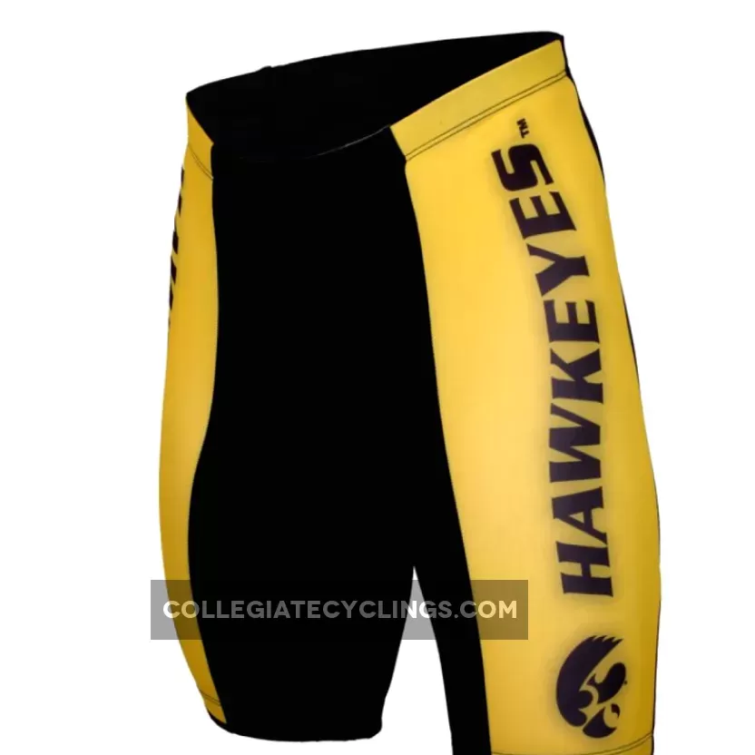 UI Iowa University Hawkeyes Cycling Shorts