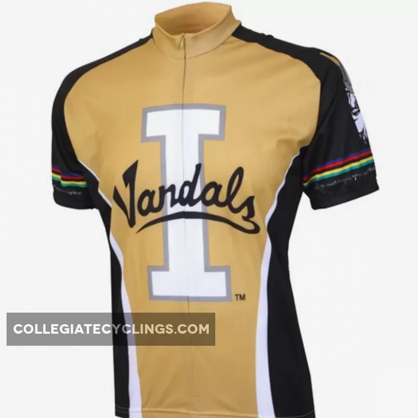 UI University of Idaho Gold Vandals Cycling Short Sleeve Jersey