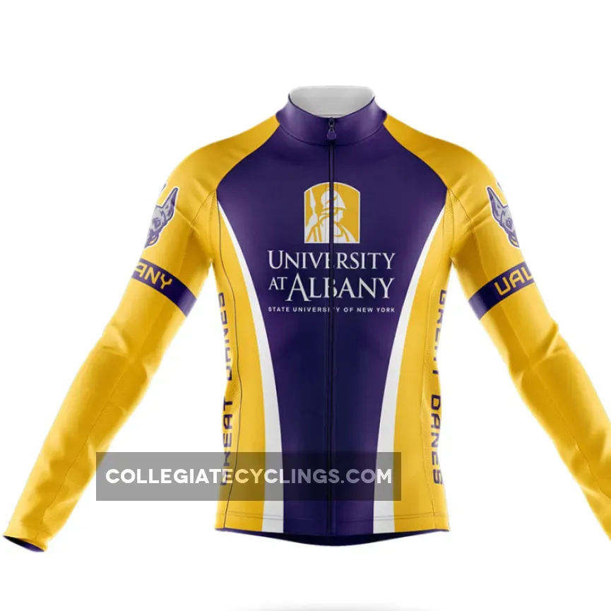 University at Albany Long Sleeve Cycling Jersey