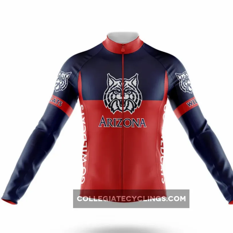 University of Arizona Long Sleeve Cycling Jersey Ver.2