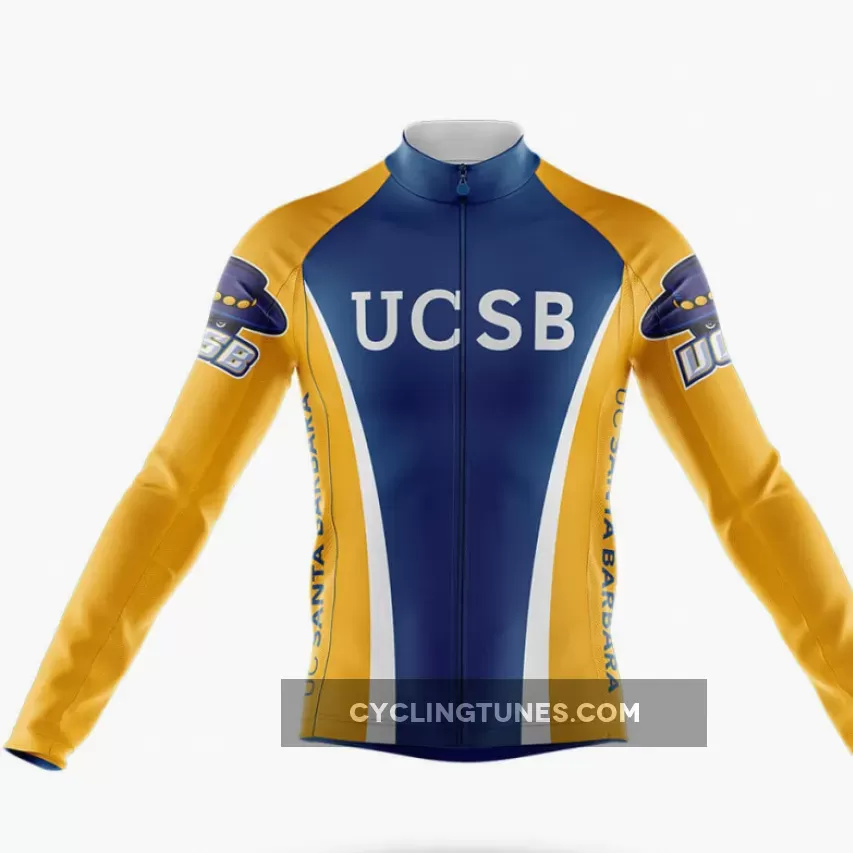 University of California Santa Barbara Long Sleeve Cycling Jersey