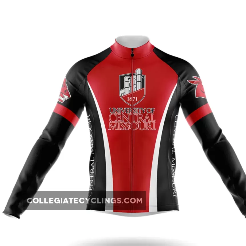 University of Central Missouri Long Sleeve Cycling Jersey