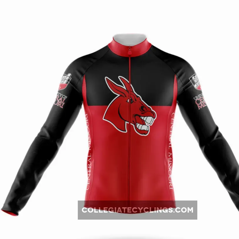 University of Central Missouri Long Sleeve Cycling Jersey Ver.2