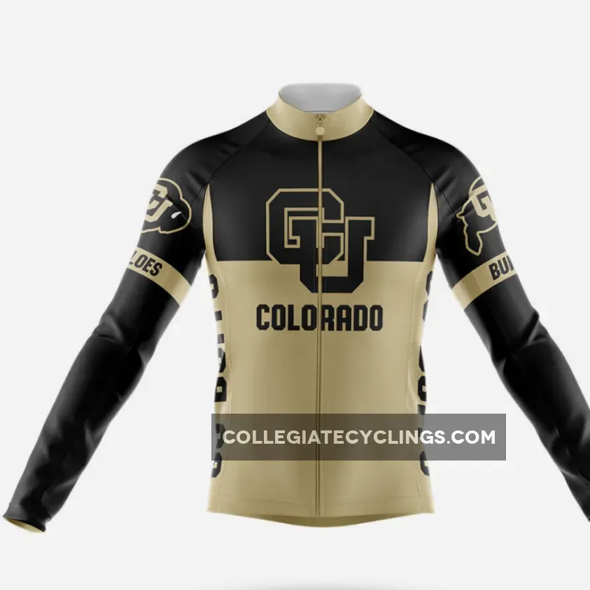 University of Colorado Boulder Long Sleeve Cycling Jersey Ver.2