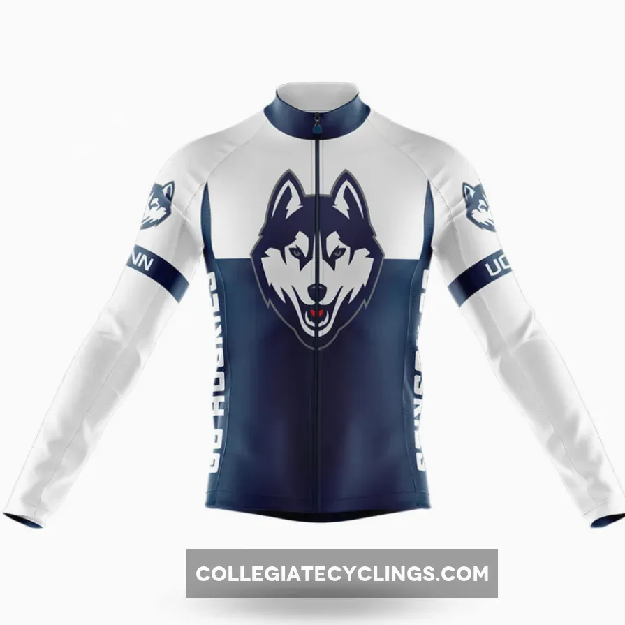 University of Connecticut Long Sleeve Cycling Jersey Ver.2