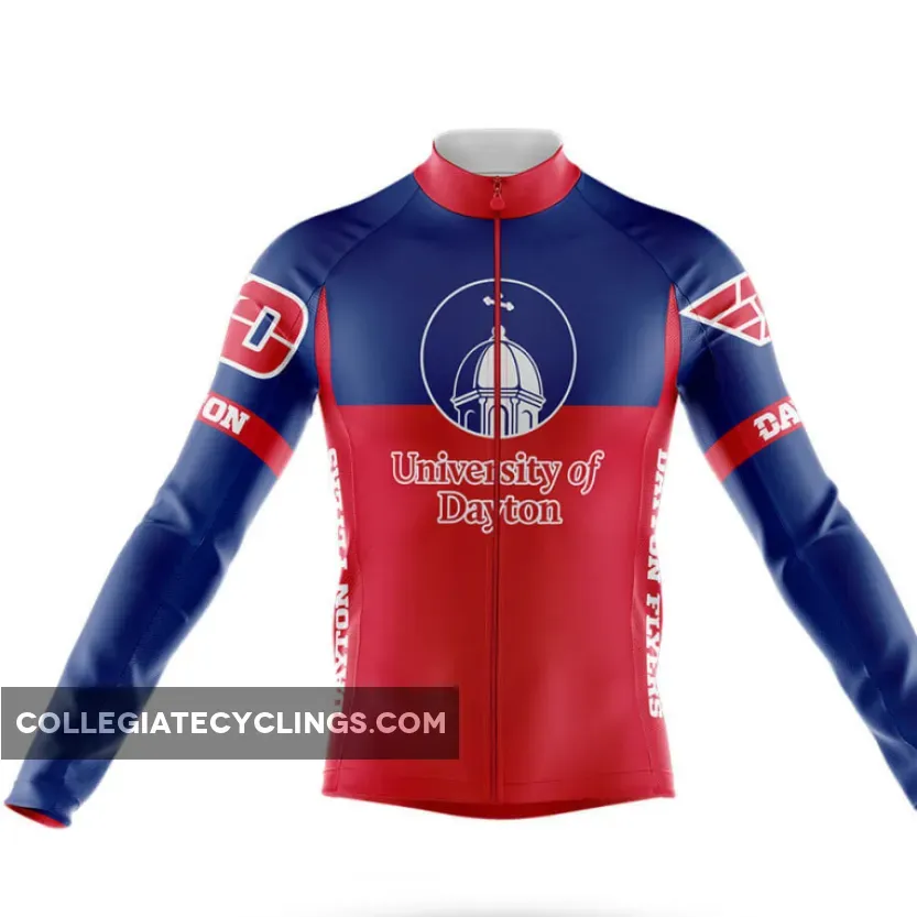 University of Dayton Long Sleeve Cycling Jersey Ver.2