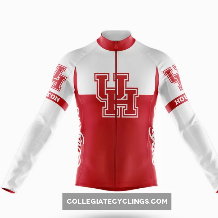 University of Houston Long Sleeve Cycling Jersey Ver.2