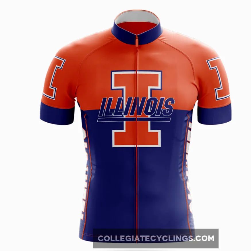 University of Illinois Urbana-Champaign Cycling Jersey Ver.2