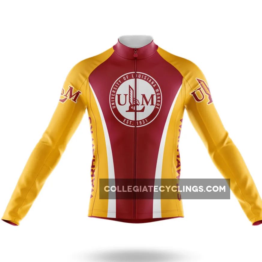 University of Louisiana Monroe Long Sleeve Cycling Jersey