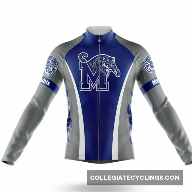 University of Memphis Long Sleeve Cycling Jersey