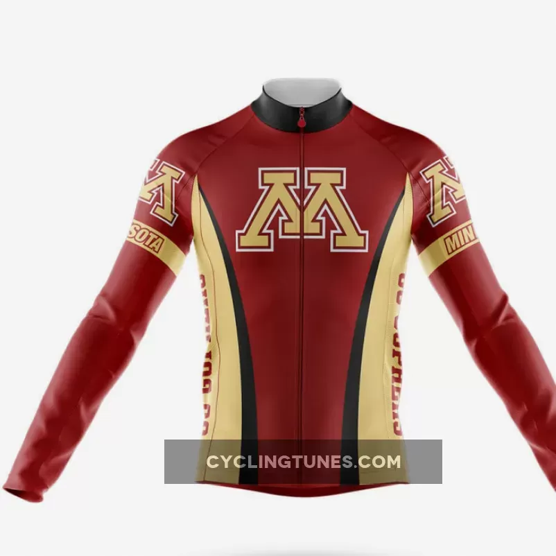 University of Minnesota Long Sleeve Cycling Jersey