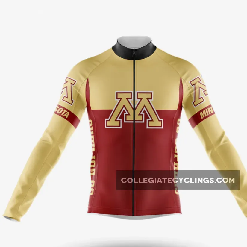 University of Minnesota Long Sleeve Cycling Jersey Ver.2