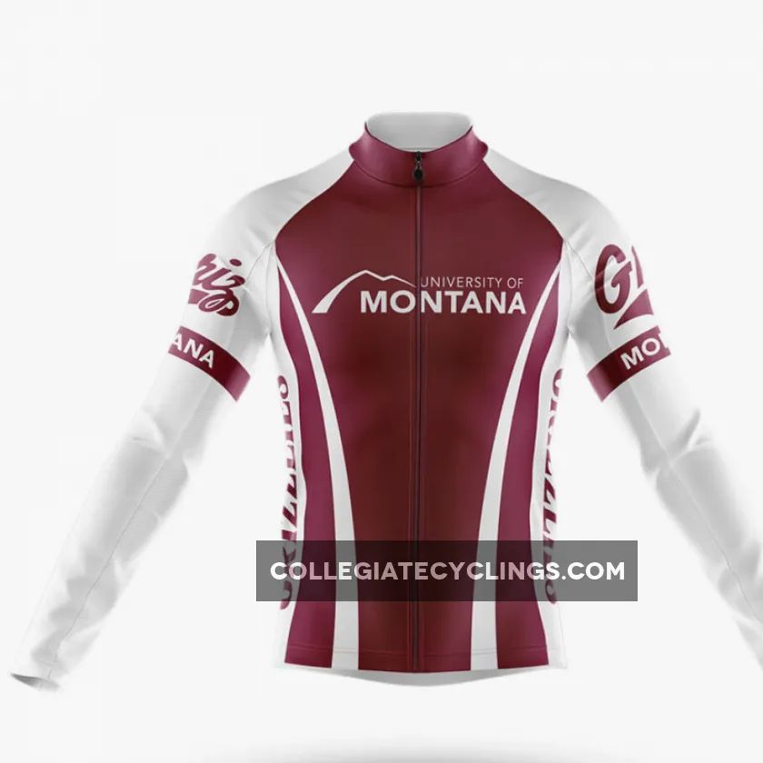 University of Montana Long Sleeve Cycling Jersey