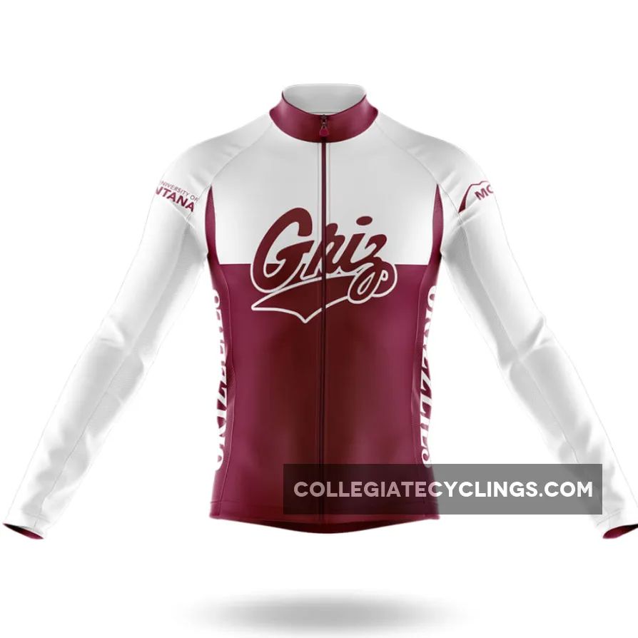 University of Montana Long Sleeve Cycling Jersey Ver.2