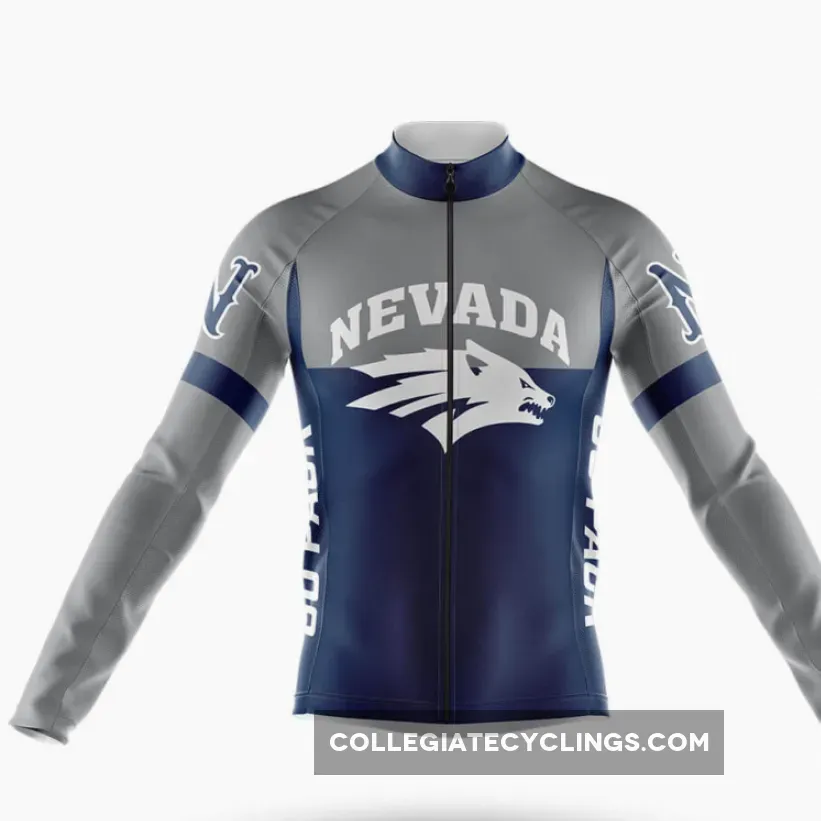 University of Nevada Long Sleeve Cycling Jersey Ver.2