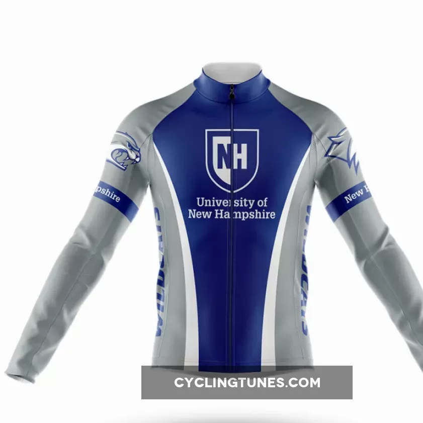 University of New Hampshire Long Sleeve Cycling Jersey