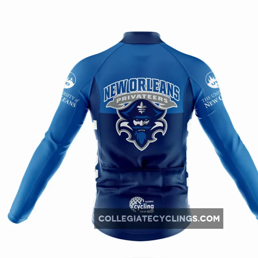 University of New Orleans Long Sleeve Cycling Jersey Ver.2 University of New Orleans Long Sleeve Cycling Jersey Ver.2