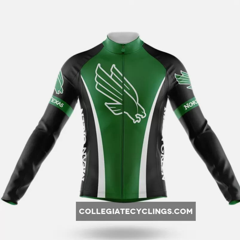 University of North Texas Long Sleeve Cycling Jersey