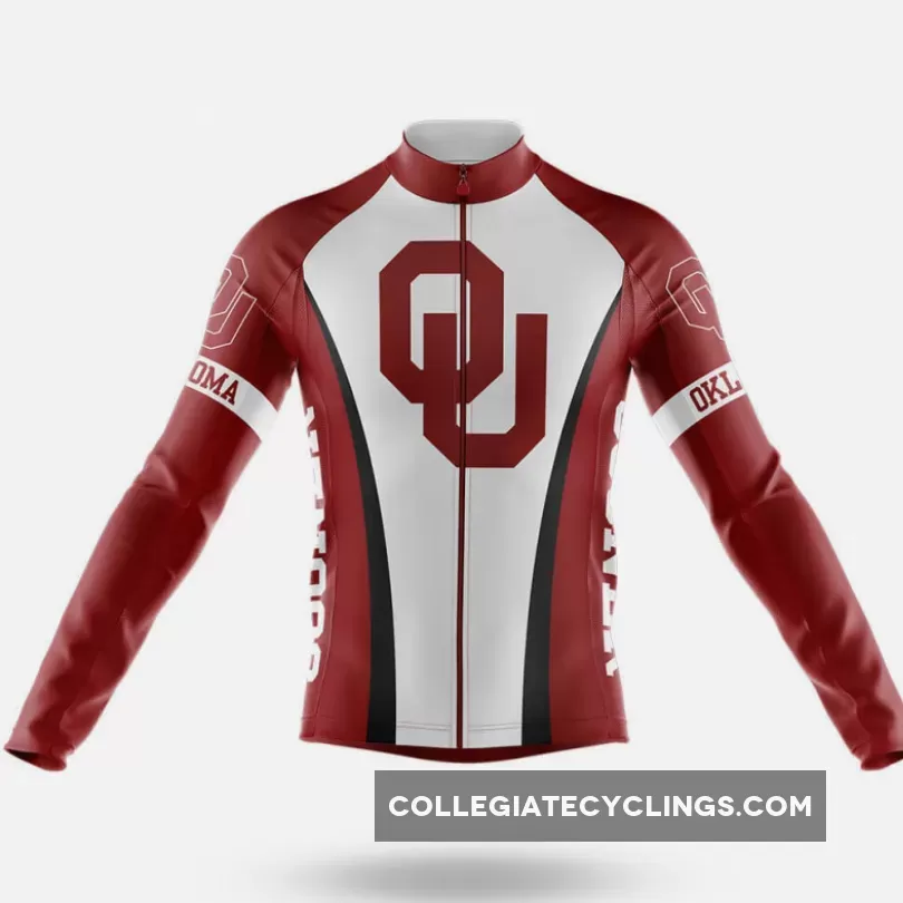 University of Oklahoma Long Sleeve Cycling Jersey