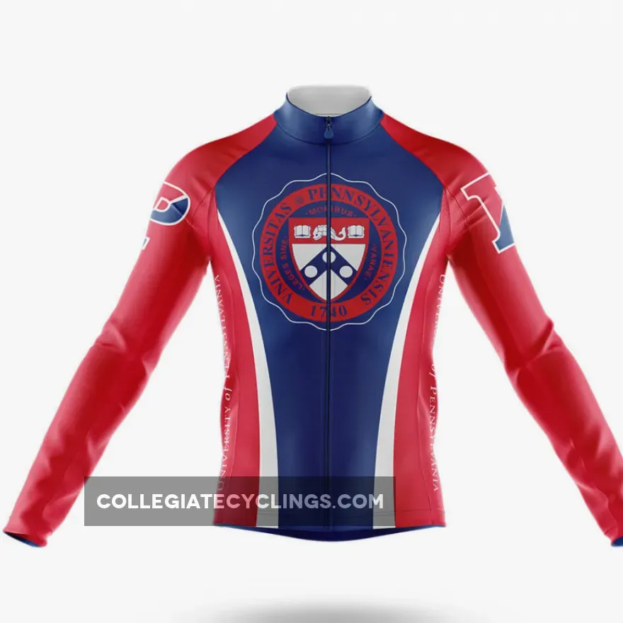 University of Pennsylvania Long Sleeve Cycling Jersey