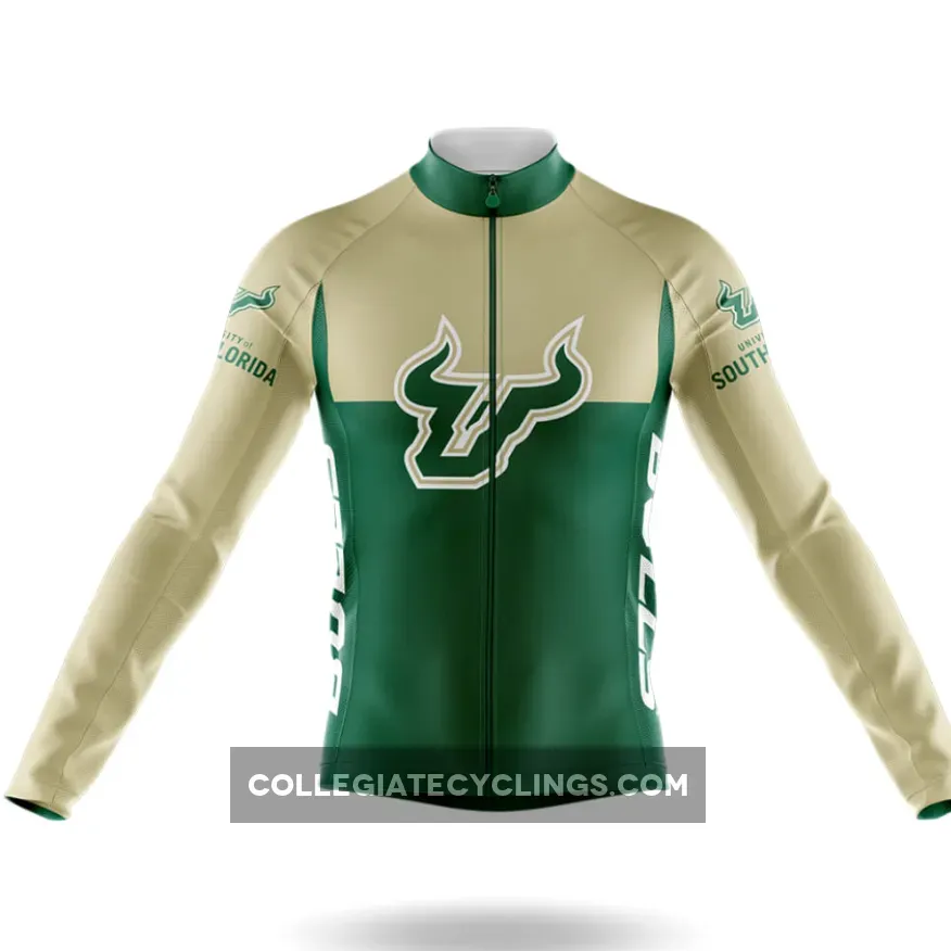 University of South Florida Long Sleeve Cycling Jersey Ver.2