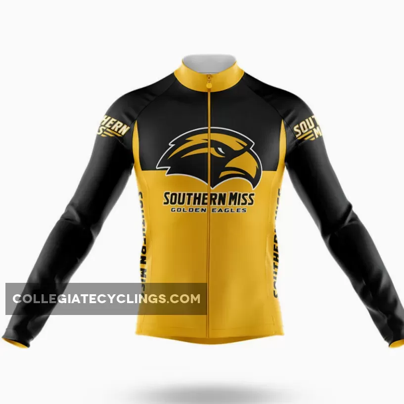 University of Southern Mississippi Long Sleeve Cycling Jersey Ver.2