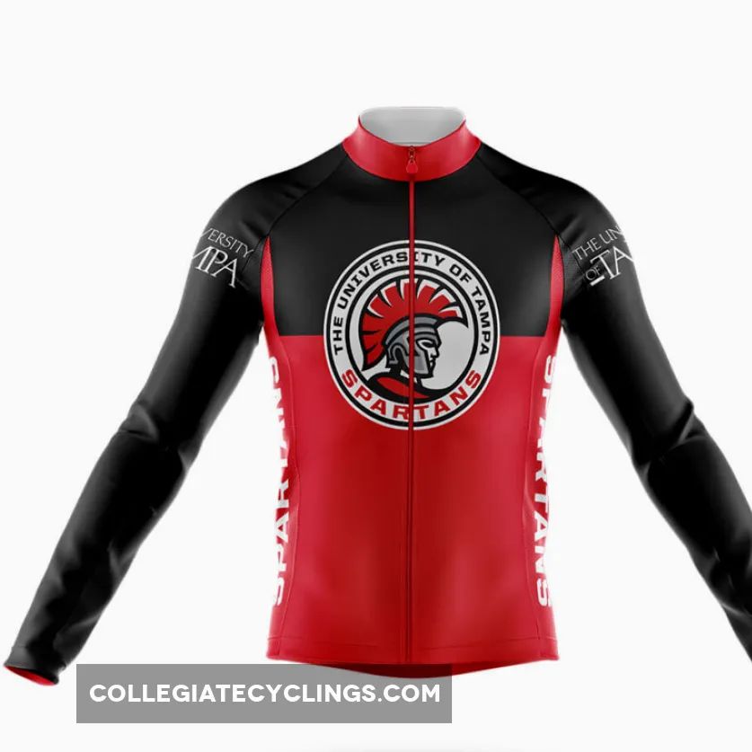 University of Tampa Long Sleeve Cycling Jersey Ver.2