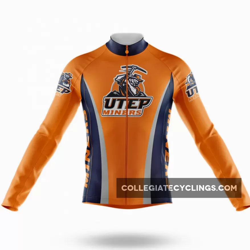 University of Texas Long Sleeve Cycling Jersey