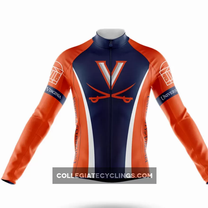 University of Virginia Long Sleeve Cycling Jersey