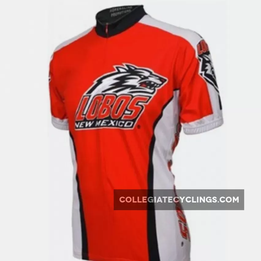 UNM University of New Mexico Lobos Cycling Short Sleeve Jersey