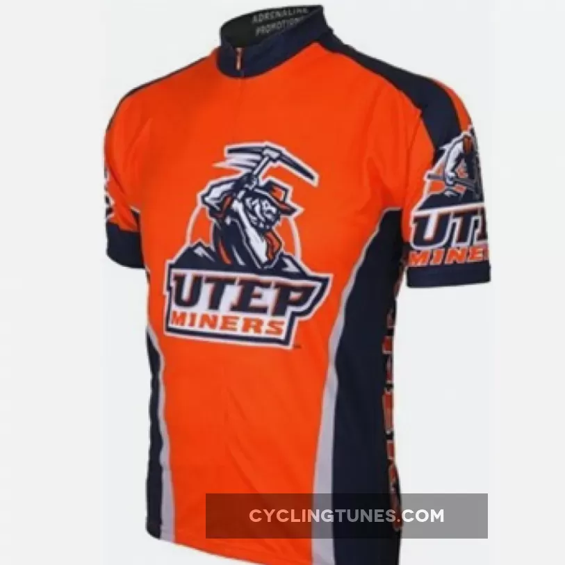 UT University of Texas at El Paso Miners Cycling Short Sleeve Jersey(UTEP)