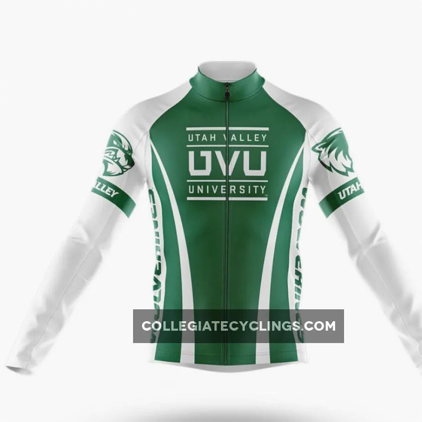 Utah Valley University Long Sleeve Cycling Jersey