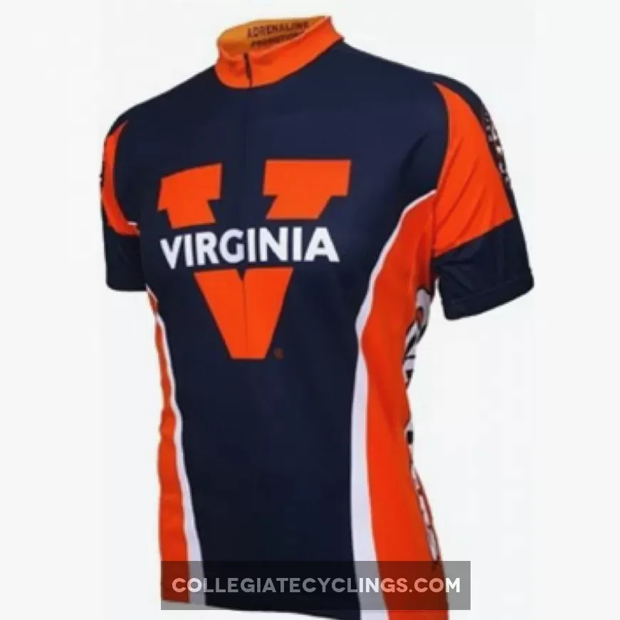 UVA University of Virginia Cavaliers Cycling Short Sleeve Jersey