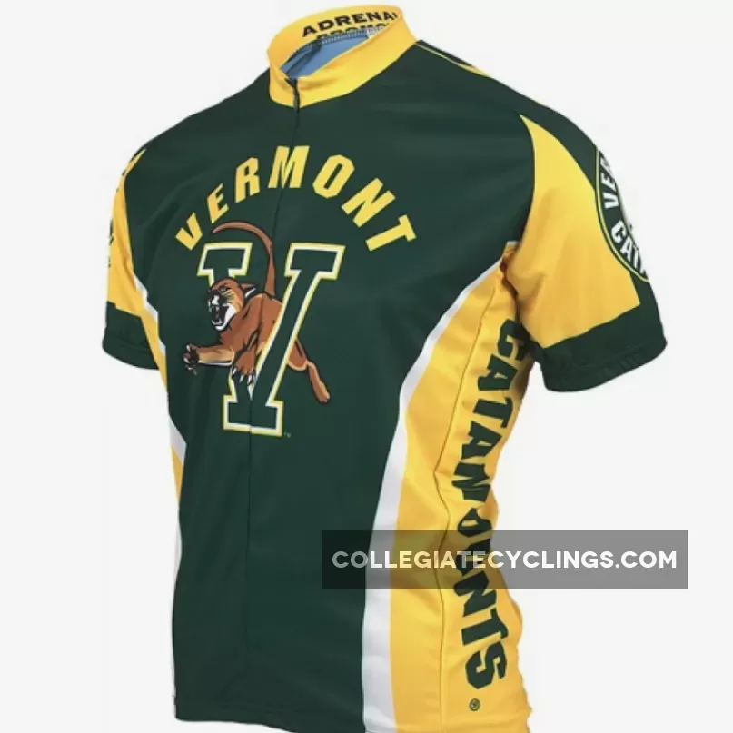 UVM University of Vermont Catamounts Cycling Short Sleeve Jersey