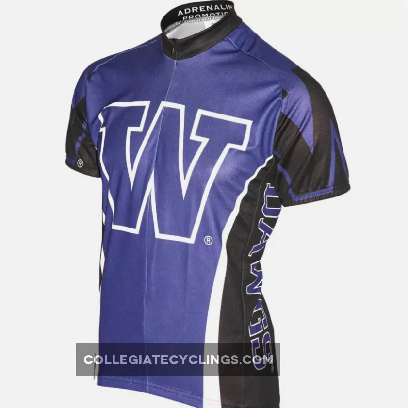 UW University of Washington Dawgs Cycling Short Sleeve Jersey