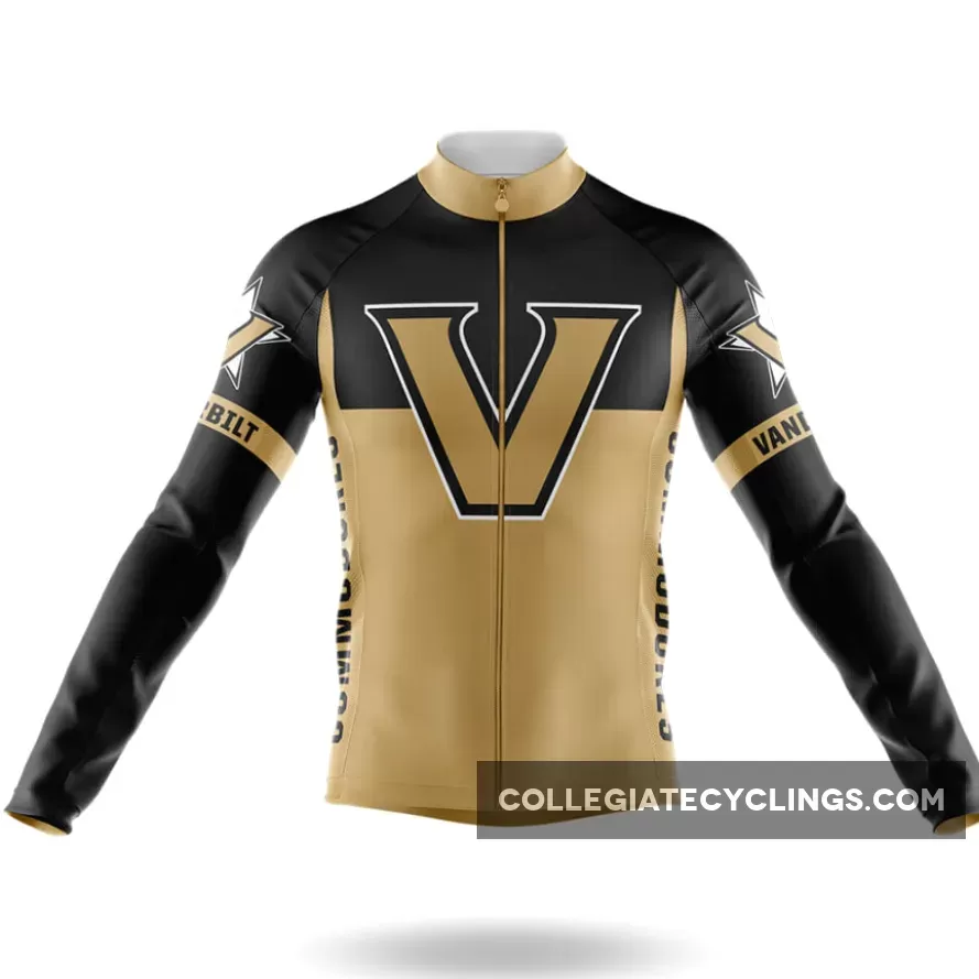 Vanderbilt University Long Sleeve Cycling Jersey Ver.2