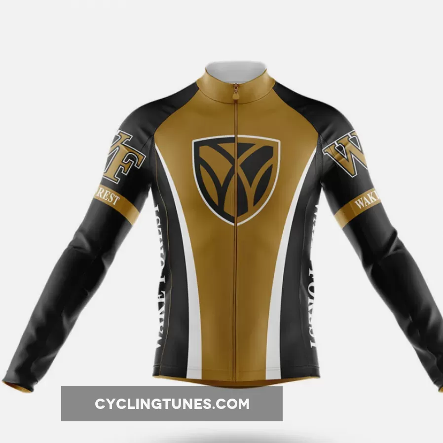 Wake Forest University Long Sleeve Cycling Jersey