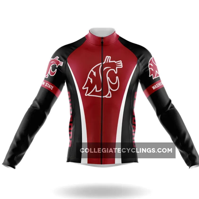 Washington State University Long Sleeve Cycling Jersey