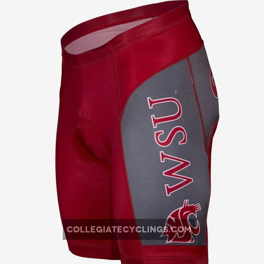 Washington State University (WSU) Cougars Cycling Shorts