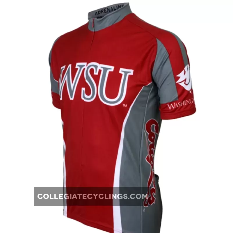 Washington State University (WSU) Cougars Cycling Short Sleeve Jersey