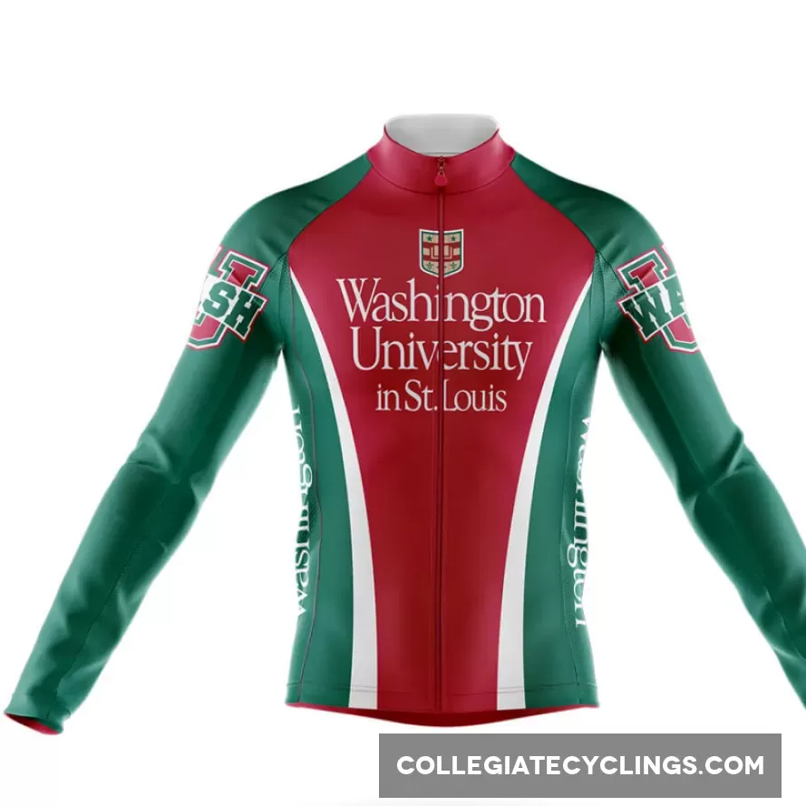 Washington University in St. Louis Long Sleeve Cycling Jersey
