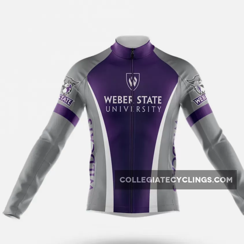 Weber State University Long Sleeve Cycling Jersey