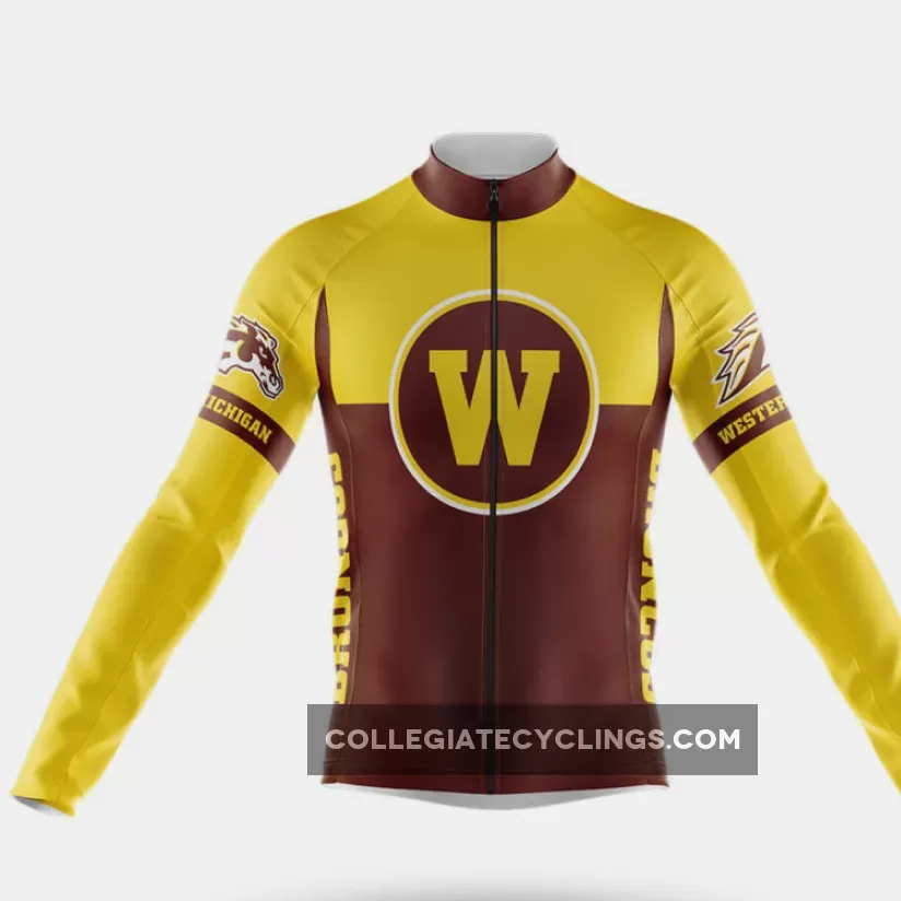 Western Michigan University Long Sleeve Cycling Jersey Ver.2