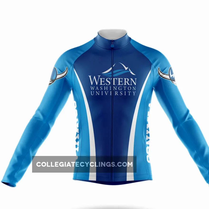 Western Washington University Long Sleeve Cycling Jersey