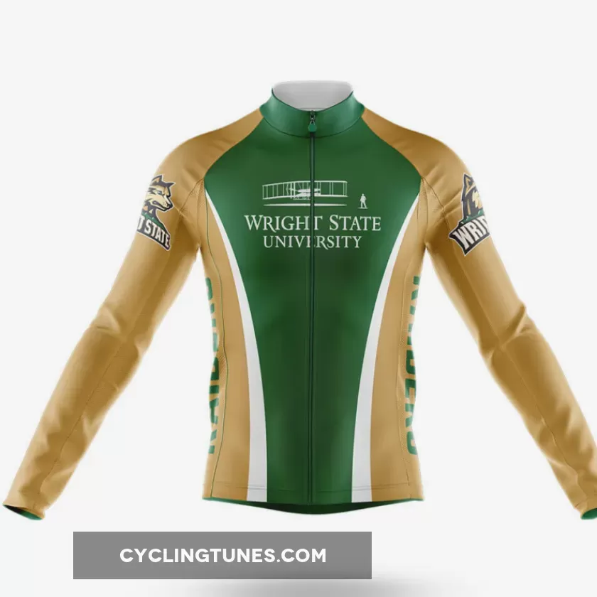 Wright State University Long Sleeve Cycling Jersey